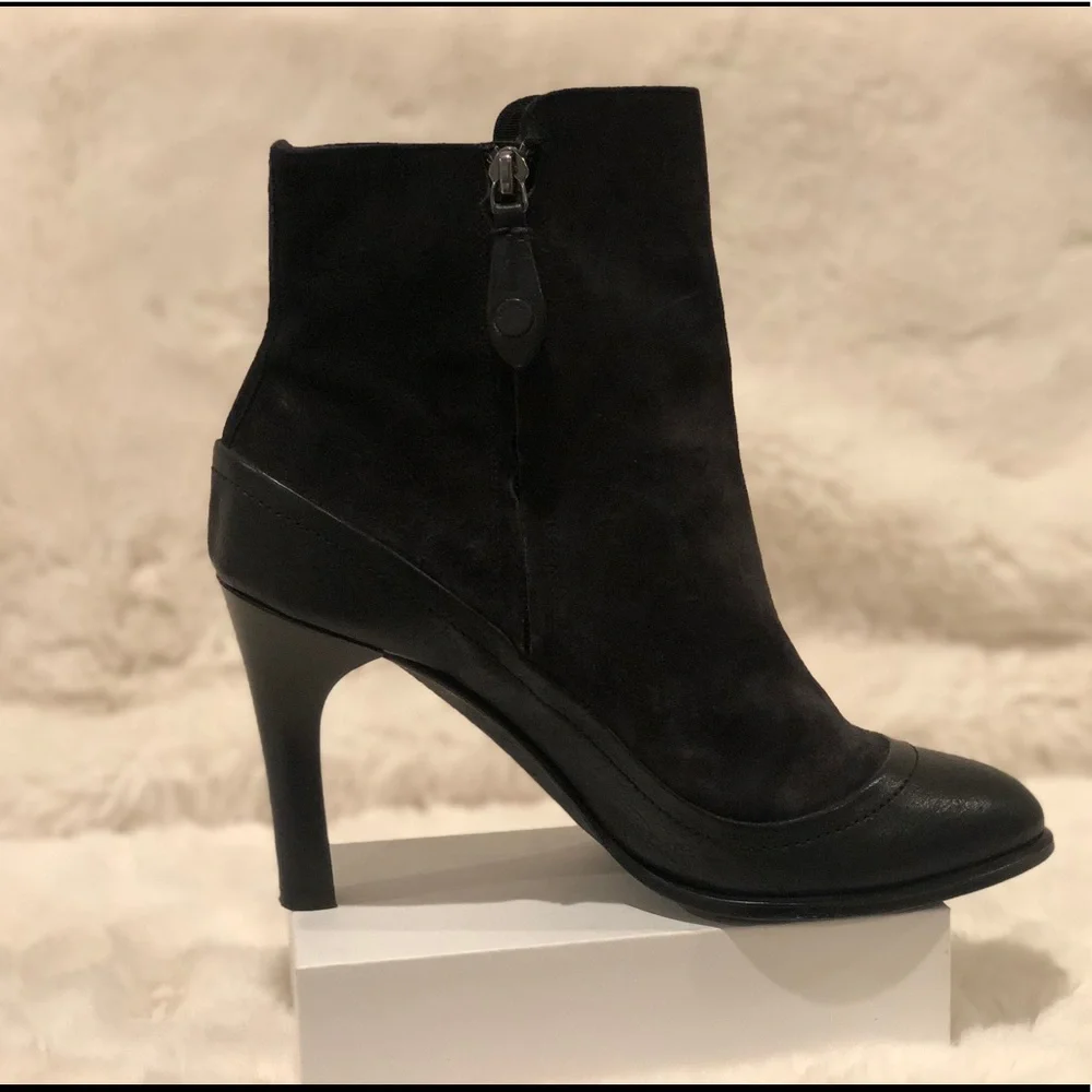 Rag & Bone Leather Suede Ankle Boots Sz 40 - Picture 3 of 11